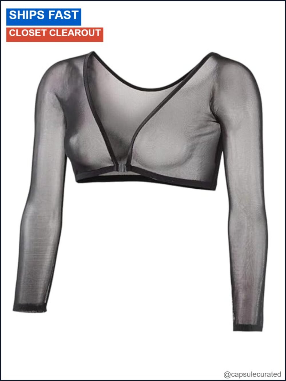 Sleevey Wonders Slip-On 3/4 Mesh Sleeves for Women - Reversible Arm Cover Up
